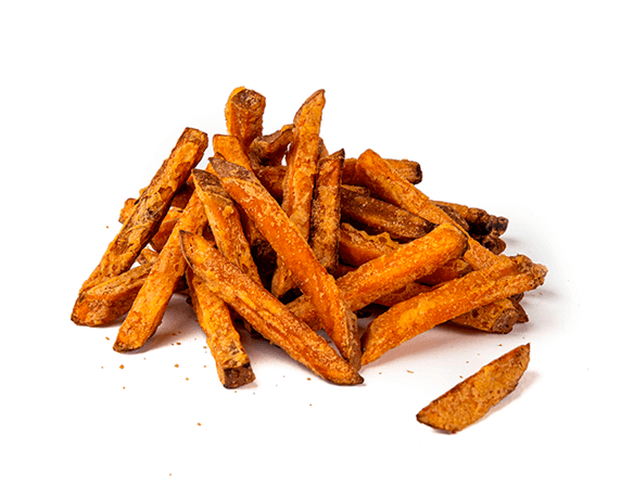 Crispy sweet potato